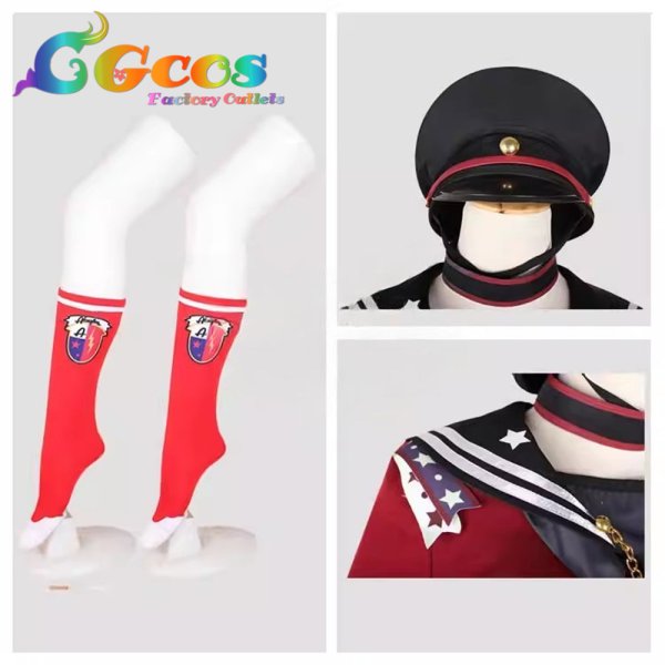 画像3: BanG Dream!（バンドリ！）　青葉モカ　ロストワンの号哭　コスプレ衣装 (3)