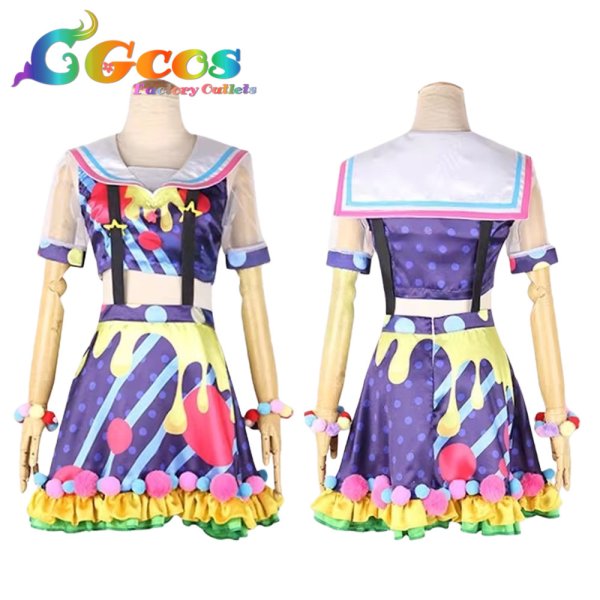 画像1: BanG Dream!（バンドリ！）　牛込りみ　New_Costumes　コスプレ衣装 (1)