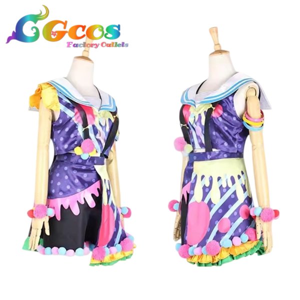 画像2: BanG Dream!（バンドリ！）　花園たえ　New_Costumes　コスプレ衣装 (2)