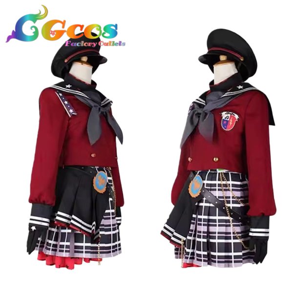 画像2: BanG Dream!（バンドリ！）　美竹蘭　ロストワンの号哭　コスプレ衣装 (2)