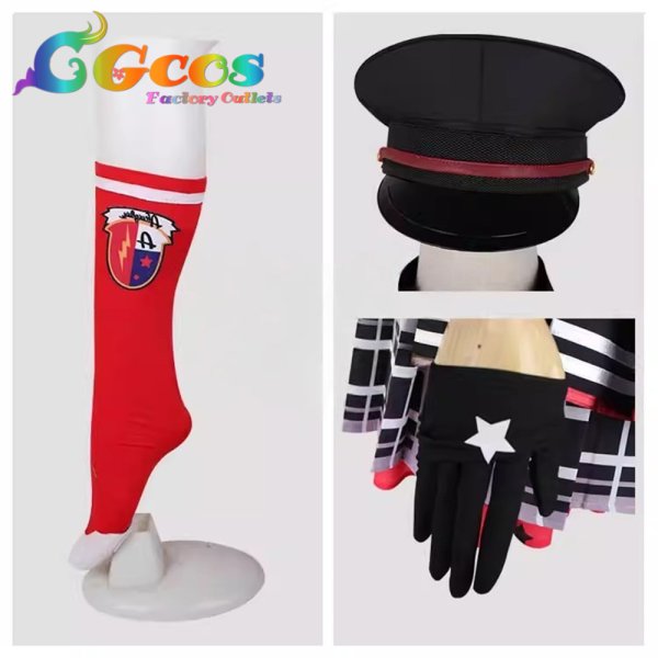 画像3: BanG Dream!（バンドリ！）　美竹蘭　ロストワンの号哭　コスプレ衣装 (3)