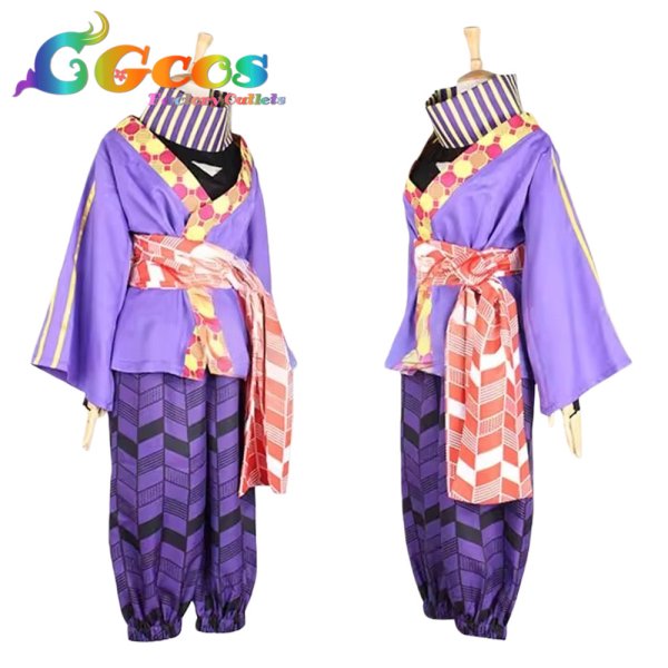 画像2: A3!(エースリー)　斑鳩三角　夏組第五回公演　SHI NO BI珍道中　コスプレ衣装 (2)