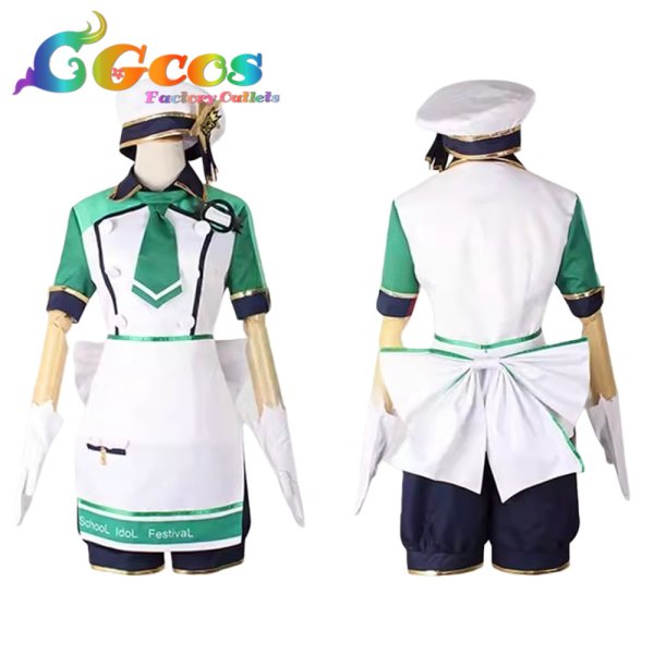 画像1: ラブライブ! School idol project　小泉花陽　アイスフレーバー編　覚醒前　コスプレ衣装 (1)