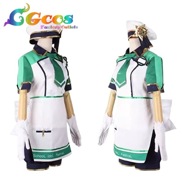 画像2: ラブライブ! School idol project　小泉花陽　アイスフレーバー編　覚醒前　コスプレ衣装 (2)