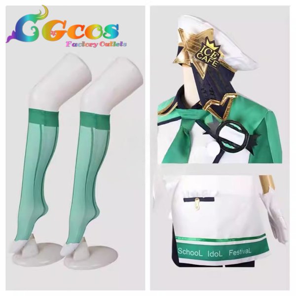 画像3: ラブライブ! School idol project　小泉花陽　アイスフレーバー編　覚醒前　コスプレ衣装 (3)