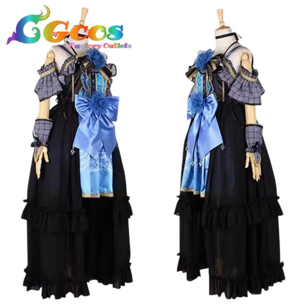 画像2: BanG Dream!（バンドリ！）　湊友希那　4thシングル　ONENESS　コスプレ衣装 (2)