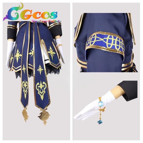 画像4: アイドルマスター シンデレラガールズ　アナスタシア　星巡る物語　コスプレ衣装 (4)