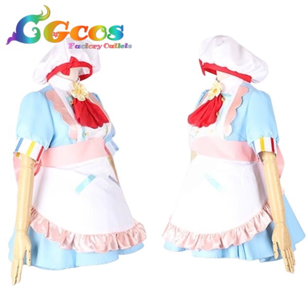 画像2: キラキラ☆プリキュアアラモード　キラ星シエル(キュアパルフェ)　パティシエ服　コスプレ衣装 (2)