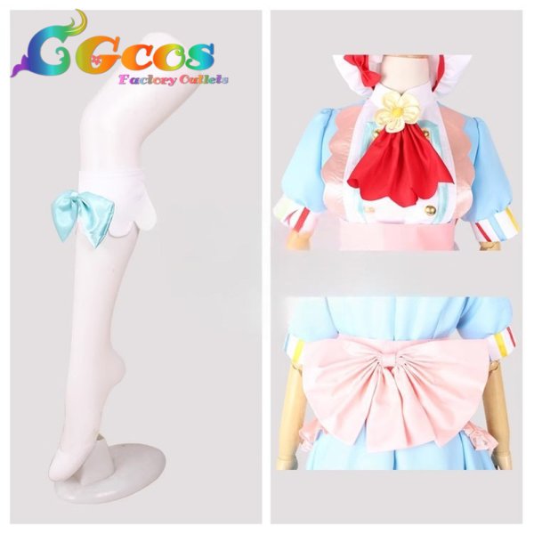 画像3: キラキラ☆プリキュアアラモード　キラ星シエル(キュアパルフェ)　パティシエ服　コスプレ衣装 (3)