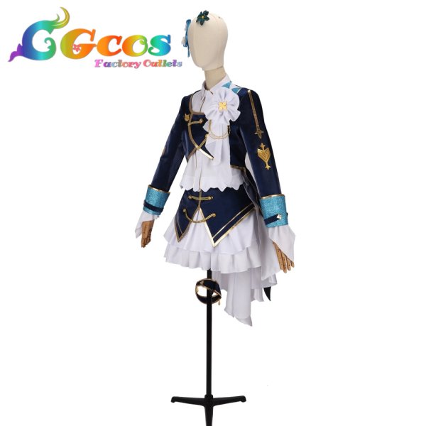 画像2: バーチャルYouTuber　Vtuber　町田ちま　5th Anniversary　SYMPHONIA　コスプレ衣装 (2)