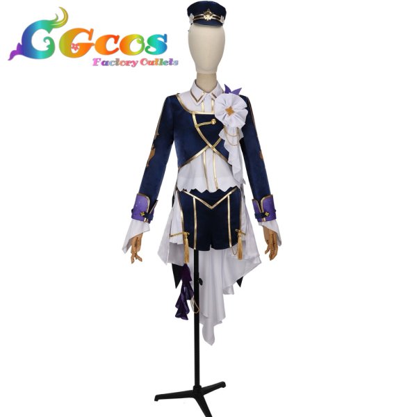 画像1: バーチャルYouTuber　Vtuber　Enna Alouette（エナー・アールウェット）　7th Anniversary　OVERTURE　コスプレ衣装 (1)