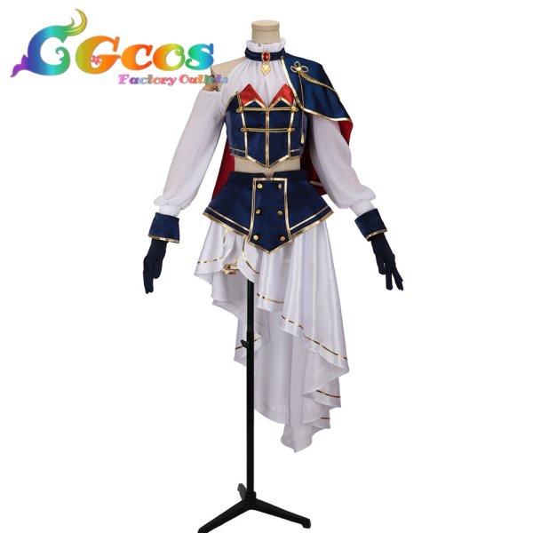 画像1: バーチャルYouTuber　VTuber　Lain Paterson (レイン・パターソン)　5th Anniversary　SYMPHONIA　コスプレ衣装 (1)