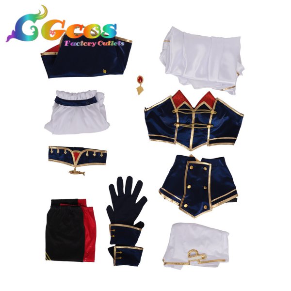 画像4: バーチャルYouTuber　VTuber　Lain Paterson (レイン・パターソン)　5th Anniversary　SYMPHONIA　コスプレ衣装 (4)