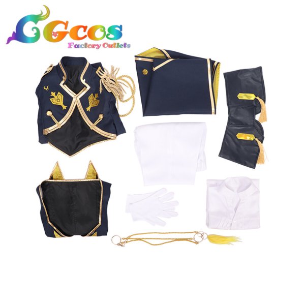 画像3: バーチャルYouTuber　VTuber　伏見ガク　5th Anniversary　SYMPHONIA　コスプレ衣装 (3)