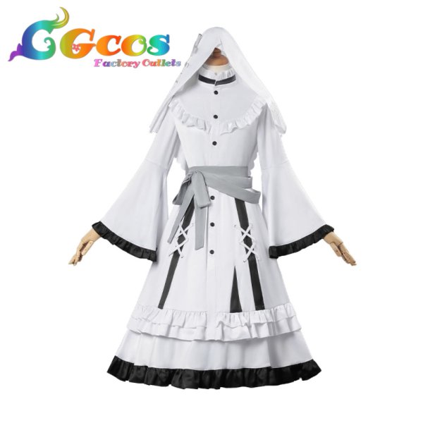 画像1: 魔法少女ノ魔女裁判　氷上メルル　コスプレ衣装 (1)