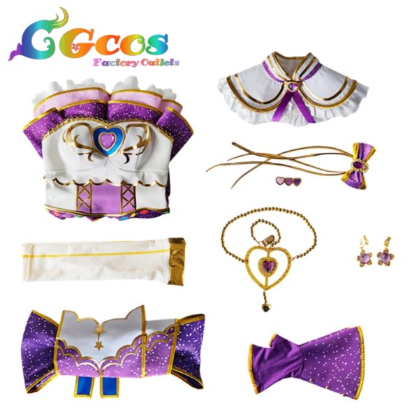 画像6: ラブライブ! School idol project　東條希　お化粧の魔法編 のんちゃんマジカル☆　覚醒後　コスプレ衣装 (6)