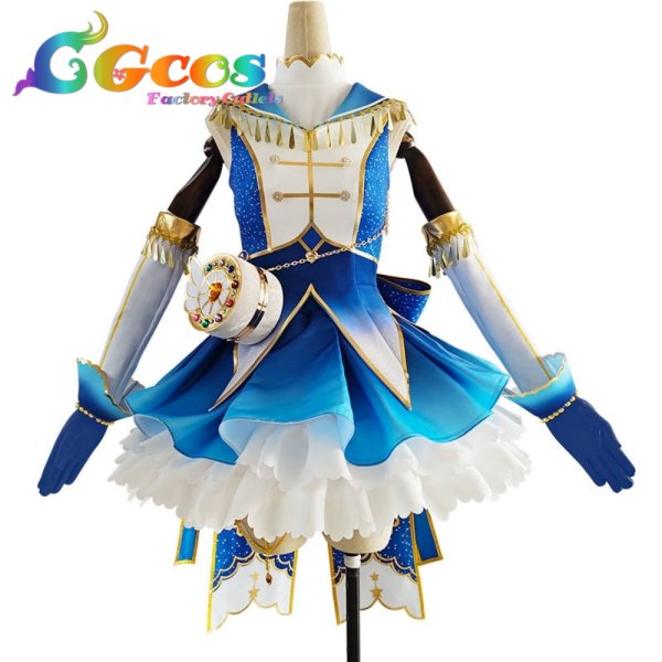 画像1: ラブライブ! School idol project　園田海未　お化粧の魔法編　覚醒後　コスプレ衣装 (1)