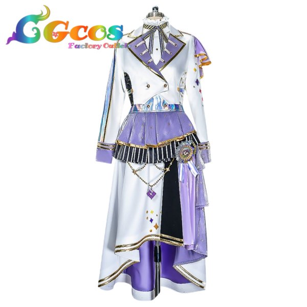 画像1: プロジェクトセカイ カラフルステージ！ feat. 初音ミク　朝比奈まふゆ　5th Anniversary 感謝祭　コスプレ衣装 (1)