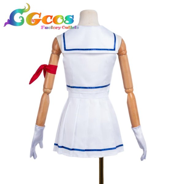 画像2: ソードアート・オンライン　アスナ　セーラー服　コスプレ衣装 (2)