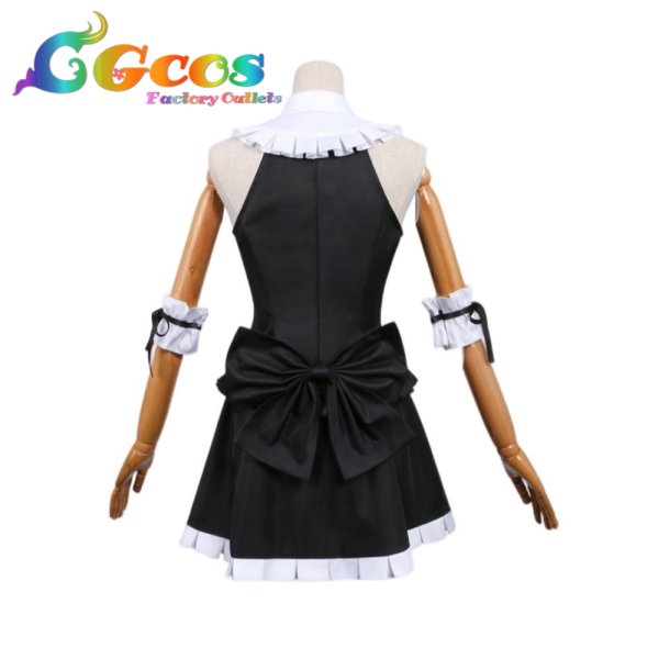 画像2: 俺の妹がこんなに可愛いわけがない　五更瑠璃(黒猫)　水着メイド　コスプレ衣装 (2)