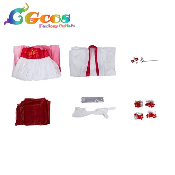 画像2: 薬屋のひとりごと　猫猫（マオマオ）　お嬢様　コスプレ衣装 (2)