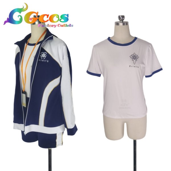 画像2: ブルーアーカイブ　桐藤ナギサ　体操服　コスプレ衣装 (2)