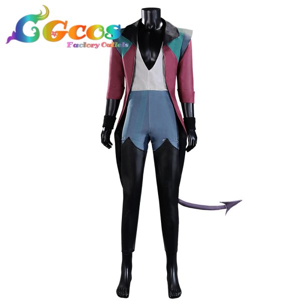 画像1: マイティ・ナイン　モリーマーク・ティーリーフ　コスプレ衣装 (1)