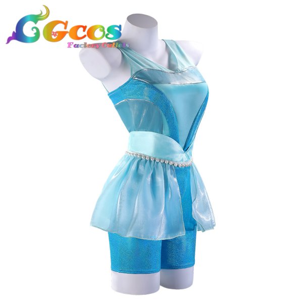 画像2: ウィンクス・クラブ（Winx Club）　アイシャ　コスプレ衣装 (2)