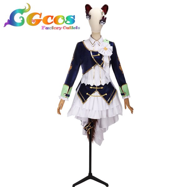 画像1: バーチャルYouTuber　VTuber　戌亥とこ　5th Anniversary　SYMPHONIA　コスプレ衣装 (1)