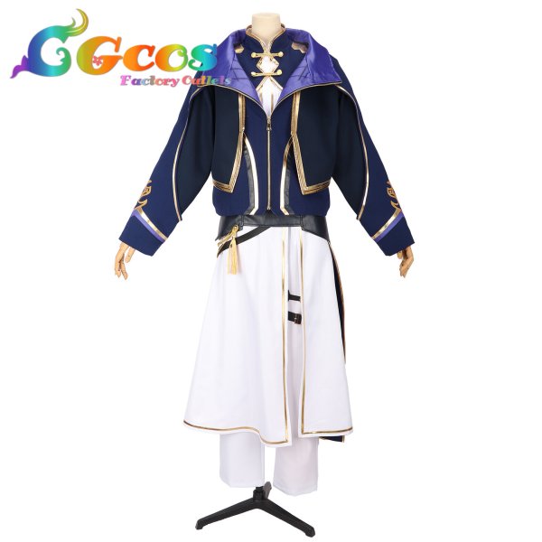 画像1: バーチャルYouTuber　Vtuber　長尾景　5th Anniversary　SYMPHONIA　コスプレ衣装 (1)