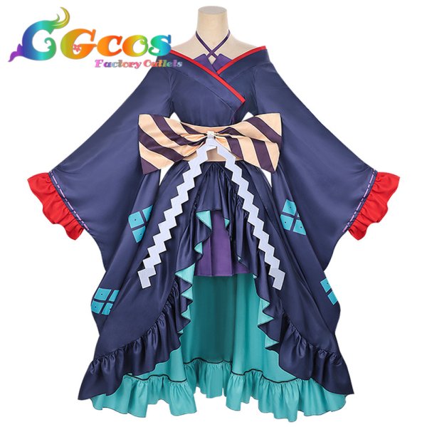 画像1: 超かぐや姫！　月見ヤチヨ　コスプレ衣装 (1)
