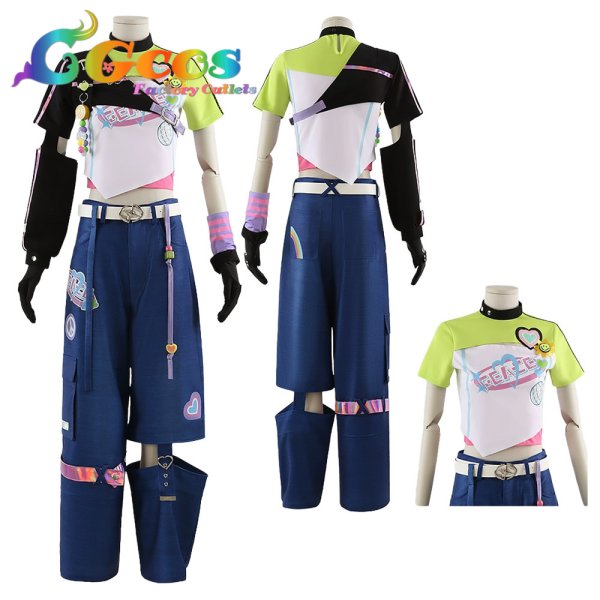 画像4: あんさんぶるスターズ！　らびゅ&ピース伝説　日々樹渉　椎名ニキ　仁兎なずな　紫之創　三毛縞斑　ユメ　コスプレ衣装 (4)