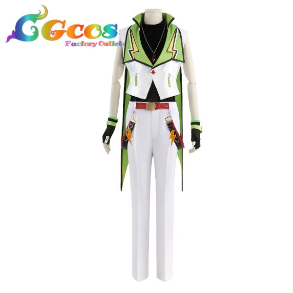 画像1: あんさんぶるスターズ！　Switch　逆先夏目　青葉つむぎ　春川宙　コスプレ衣装 (1)