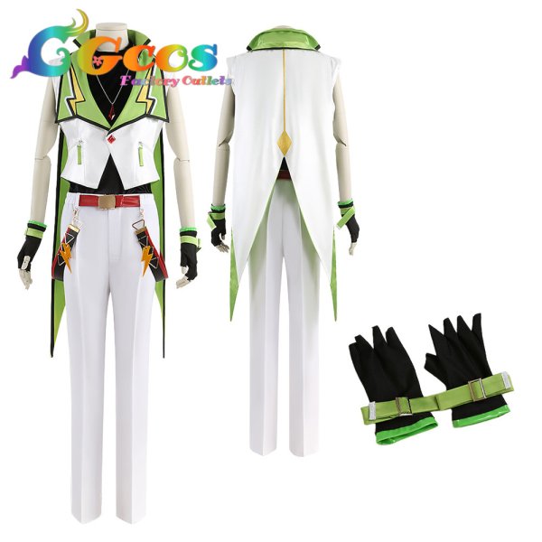 画像4: あんさんぶるスターズ！　Switch　逆先夏目　青葉つむぎ　春川宙　コスプレ衣装 (4)