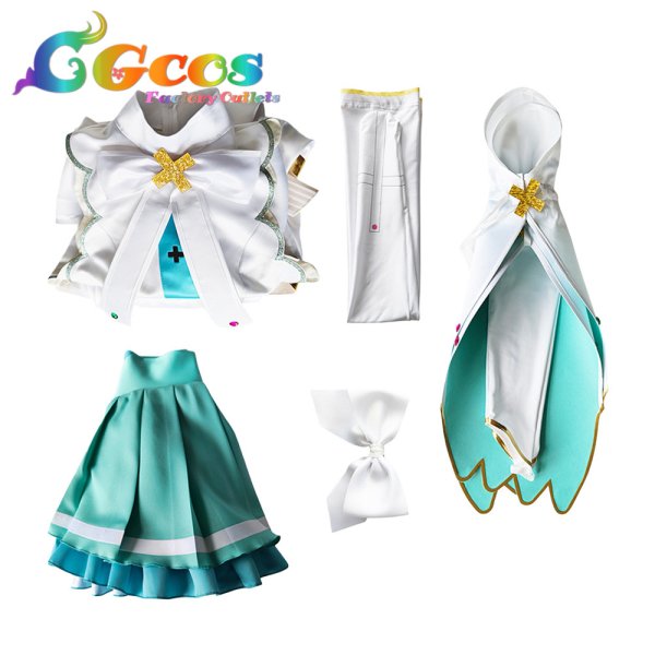 画像3: プロジェクトセカイ カラフルステージ！ feat. 初音ミク　初音ミク　劇場版　壊れたセカイと歌えないミク　コスプレ衣装 (3)