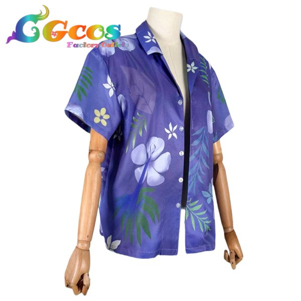 画像3: バーチャルYouTuber　VTuber　剣持刀也　アロハシャツ　コスプレ衣装 (3)