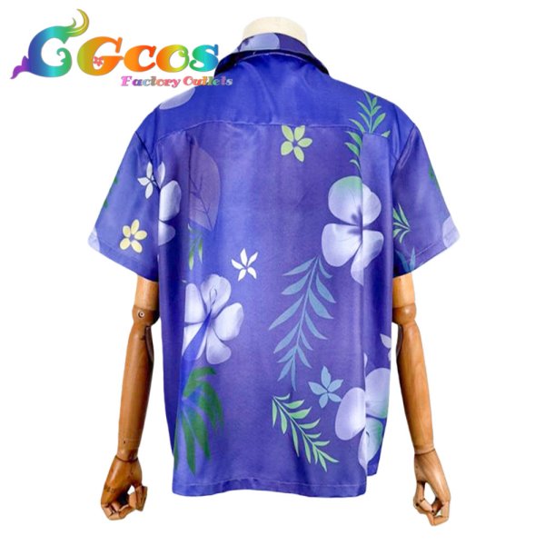 画像4: バーチャルYouTuber　VTuber　剣持刀也　アロハシャツ　コスプレ衣装 (4)