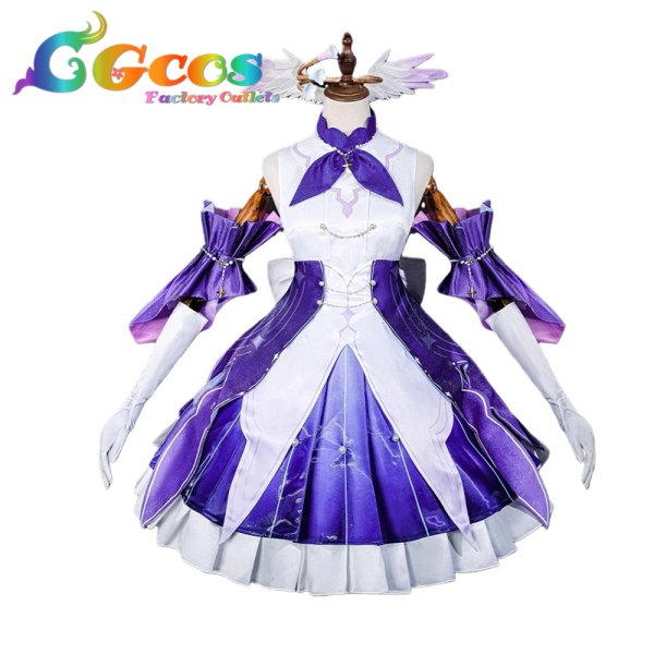 画像1: 崩壊：スターレイル　ロビン　ちびっこネコ　コスプレ衣装 (1)