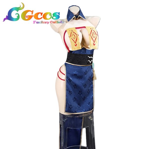 画像1: アズールレーン　華甲　霊幻艦船新春夜　コスプレ衣装 (1)