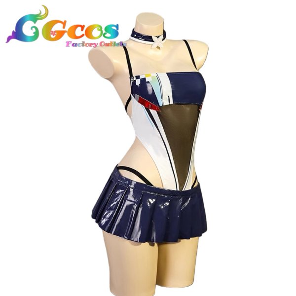 画像1: アズールレーン　信濃（シナノ）　レースクィーン　コスプレ衣装 (1)