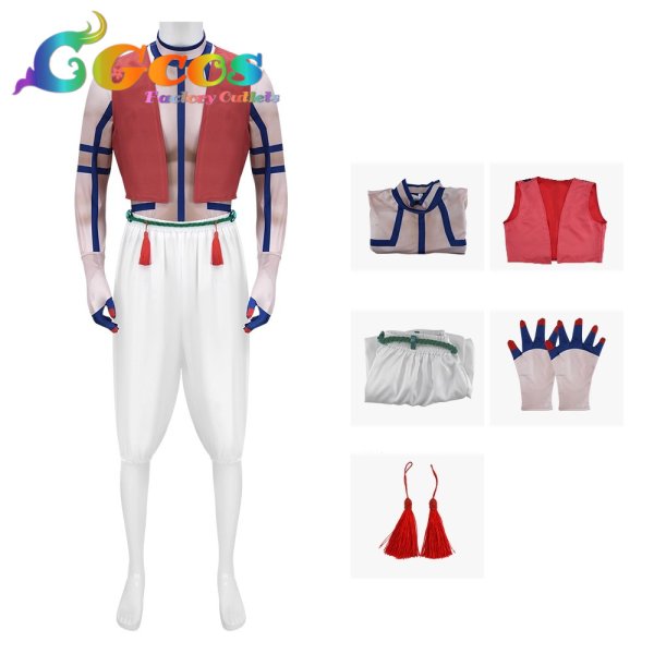 画像4: 鬼滅の刃　猗窩座　コスプレ衣装 (4)