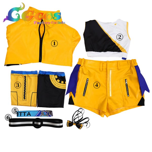 画像3: VOCALOID　初音ミク　17周年Ver.　コスプレ衣装 (3)