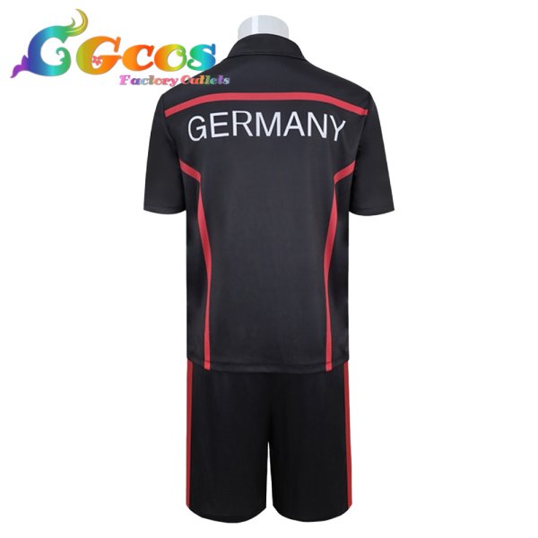 画像2: テニスの王子様　ドイツ　ユニフォーム　コスプレ衣装 (2)