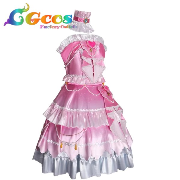 画像4: アイカツスターズ!　白鳥ひめ　ドリーミングプリンセスコーデ　コスプレ衣装 (4)