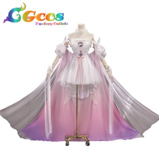コスプレウィッグ 原神 げんしん 執行官 少女 コロンビーナ Columbina