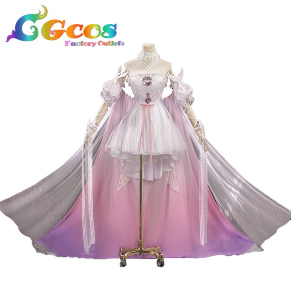 画像1: 原神(げんしん)　コロンビーナ（Columbina）　原神☆FES 2026　少女　コスプレ衣装 (1)