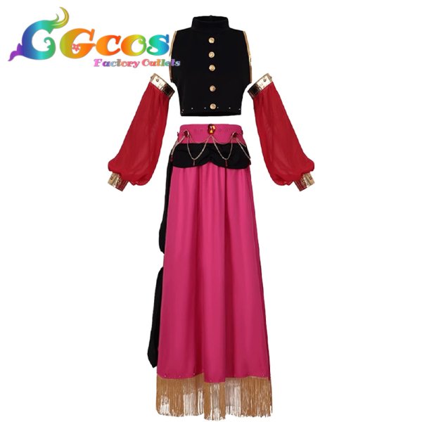 画像1: ブルーロック　千切豹馬　アラビアンVer.　コスプレ衣装 (1)