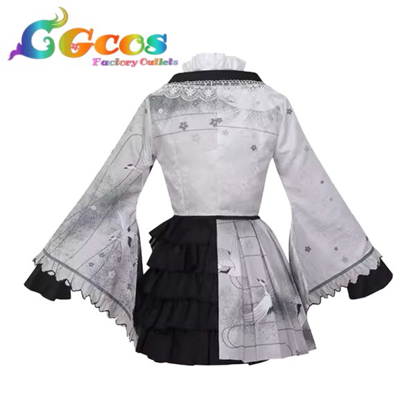 画像4: プロジェクトセカイ カラフルステージ！ feat. 初音ミク　草薙寧々　和風ロリータファッション　コスプレ衣装 (4)