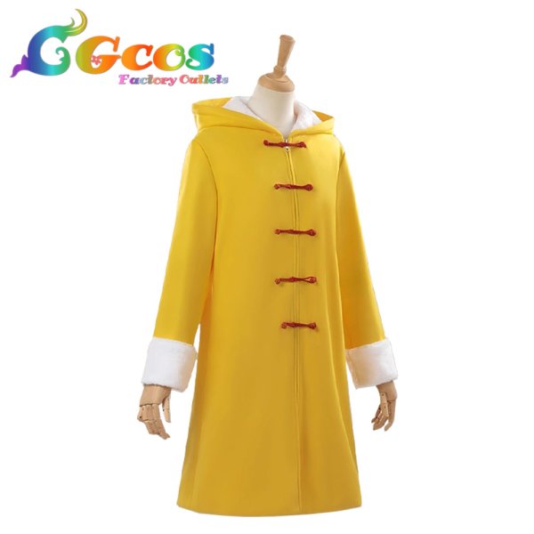 画像2: 銀魂　神楽　冬服　幼少期　コスプレ衣装 (2)