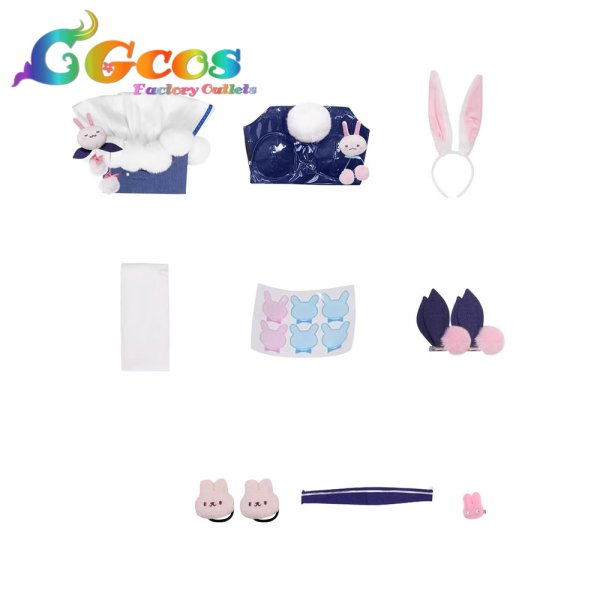 画像5: アズールレーン　ラフィー　うとうとビジーデー　バニー衣装　コスプレ衣装 (5)